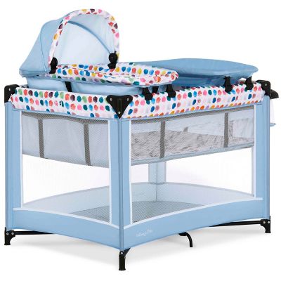 Dream On Me Lilly Deluxe Playard | Bed 