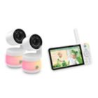Alternate image 3 for LeapFrog&reg; LF925-2HD 1080p WiFi Pan & Tilt 2 Camera Video Baby Monitor