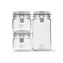 Ball® 3-Piece Latch Storage Jars Set