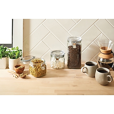 Ball&reg; 3-Piece Latch Storage Jars Set. View a larger version of this product image.