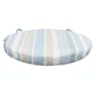 Alternate image 1 for Bee &amp; Willow&trade; Solid Stripe Outdoor Bistro Pad Patio Cushion in Natural