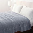 Alternate image 1 for Bee &amp; Willow&trade; Washed Waffle Cotton Twin Blanket in Grey