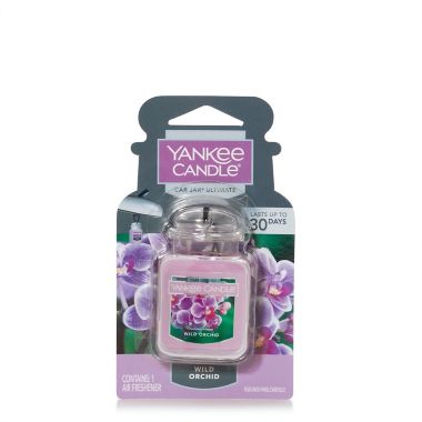 Yankee Candle&reg; Car Jar&reg; Ultimates Wild Orchid Air Freshener. View a larger version of this product image.