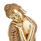 Alternate image 1 for Ridge Road Decor 2-Piece Traditional Buddha Sculpture Set in Gold