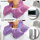 Alternate image 5 for Sharper Image&reg; Hot and Cold Herbal Aromatherapy Neck and Shoulder Wrap in Lavender