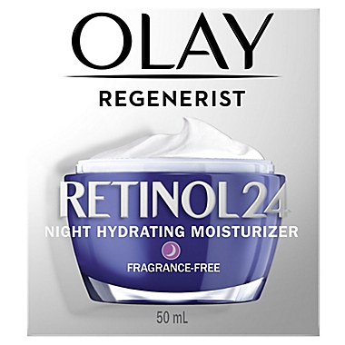 Olay&reg; Regenerist 1.7 oz. Retinol 24 Fragrance Free Night Face Moisturizer. View a larger version of this product image.