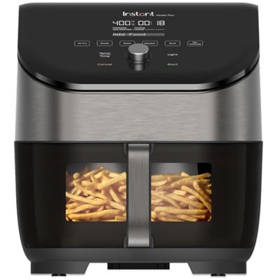 Instant Pot Vortex Plus 6 Qt. Air Fryer With Clearcook & Odorerase Black/stainless Steel