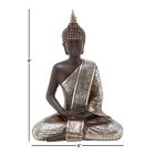 Alternate image 3 for Ridge Road Decor Polystone Buddha Sculpture in Black