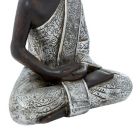Alternate image 5 for Ridge Road Decor Polystone Buddha Sculpture in Black