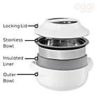 Alternate image 6 for Oggi&trade; Insulated Serving Bowl in White