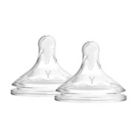 Alternate image 0 for Dr. Brown&#39;s&reg; Options+&trade; 2-Pack Y-Cut Wide-Neck Silicone Nipples in Clear