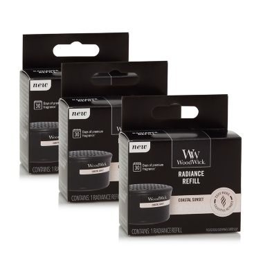 WoodWick&reg; Coastal Sunset Radiance Refill (Set of 3). View a larger version of this product image.