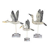 Ridge Road D&eacute;cor Coastal Bird Sculptures (Set of 3)