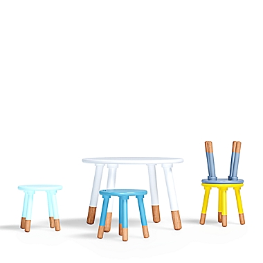 Be Mindful 5-Piece Toddler Table and Chair Set. View a larger version of this product image.