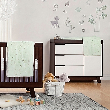 Babyletto Hudson 3-Drawer Changer Dresser in Espresso and White. View a larger version of this product image.