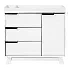Alternate image 1 for Babyletto Hudson 3-Drawer Changer Dresser in White
