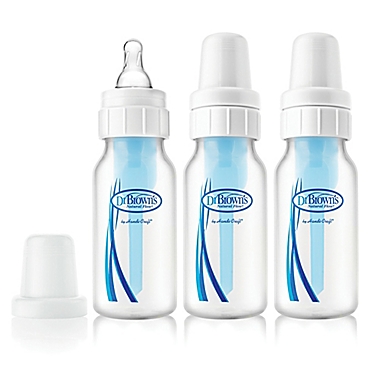 Dr. Brown&#39;s&reg; 4-Ounce Baby Bottles (3-Pack). View a larger version of this product image.