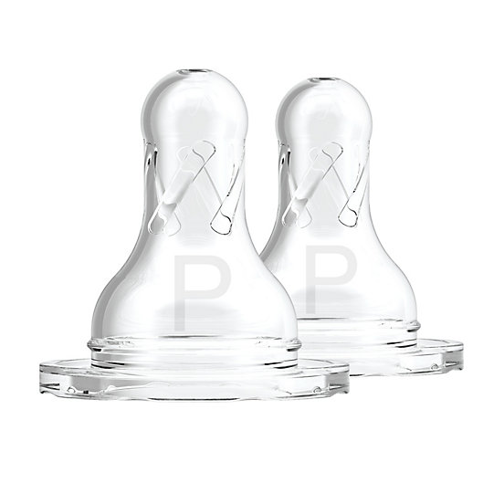 Alternate image 1 for Dr. Brown's Natural Flow® Silicone Preemie Baby Bottle Nipples (2-Pack)