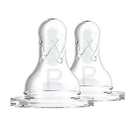 Dr. Brown's Natural Flow® Silicone Preemie Baby Bottle Nipples (2-Pack)