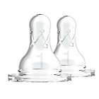 Alternate image 0 for Dr. Brown&#39;s Natural Flow&reg; Silicone Baby Bottle Nipples (2-Pack)