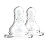 Dr. Brown&#39;s Natural Flow&reg; Silicone Y Cut Baby Bottle Nipples (2-Pack)