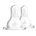 Alternate image 0 for Dr. Brown&#39;s Natural Flow&reg; Silicone Y Cut Baby Bottle Nipples (2-Pack)