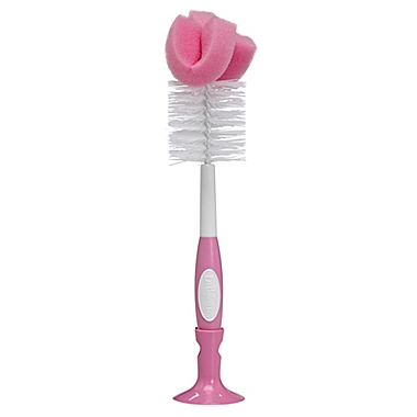 Dr. Brown&#39;s Natural Flow&reg; Bottle Brush in Pink. View a larger version of this product image.