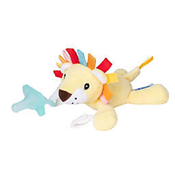 Dr. Brown's® Lonny the Lion Lovey Pacificer and Teether Holder in Yellow