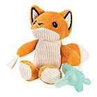 Alternate image 1 for Dr Brown&#39;s&reg; Franny the Fox Lovey Pacifier and Teether Holder in Orange