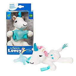 Dr. Brown's® Unicorn Lovey Pacificer and Teether Holder in White