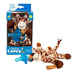 Dr. Brown's® Giraffe Lovey Pacificer and Teether Holder in Blue