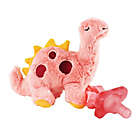 Alternate image 5 for Dr. Brown&#39;s&reg; Dinosaur Lovey Pacifier &amp; Teether Holder in Pink
