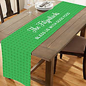 St. Patrick&#39;s Day Personalized Table Runner
