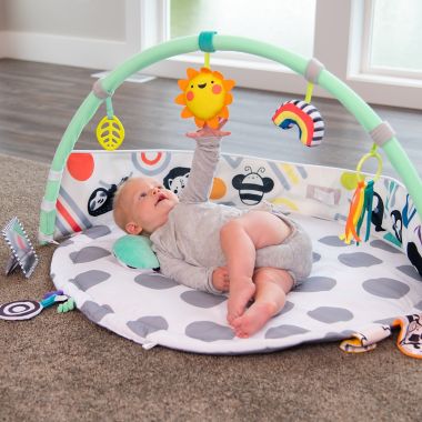 Sassy Baby&reg; Sensory Zone Milestone Reversible Play Gym. View a larger version of this product image.