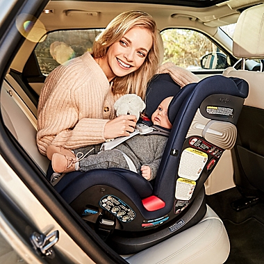 CYBEX Eternis S Convertible Car Seat with SensorSafe in Lavastone Black. View a larger version of this product image.