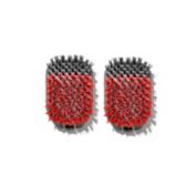 OXO Good Grips&reg; Cold Cleansing Nylon Grill Brush Replacement Heads in Red (Set of 2)