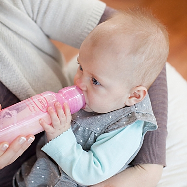 Dr. Brown&#39;s&reg; Natural Flow 3-Pack 8 oz. Baby Bottles in Pink. View a larger version of this product image.