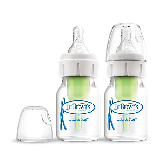 Alternate image 1 for Dr. Brown's® Options+™ Preemie 2-Pack 2 oz. Bottles