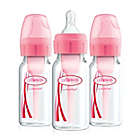 Alternate image 0 for Dr. Brown&#39;s&reg; Options+&trade; 3-Pack 4 oz. Baby Bottles in Pink