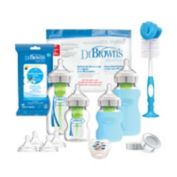 Dr. Brown's Options+&trade; Wide-Neck Glass Bottle Starter Set in Clear