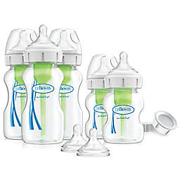 Dr. Brown's® Options+™ Newborn Wide-Neck Baby Bottle Set in Clear