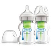 Dr. Brown&#39;s&reg; Options+&trade; 2-Pack 5 oz. Wide-Neck Glass Baby Bottles