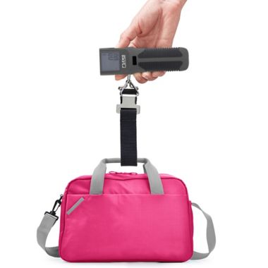 Lewis N. Clark Deluxe Digital Luggage Scale in Grey. View a larger version of this product image.