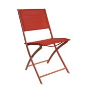 Simply Essential&trade; Folding Outdoor Sling Chair in Coral