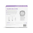 Alternate image 1 for Munckin&reg; 20-Count UV Snap, Seal &amp; Toss&trade; Diaper Pail Refill Bags