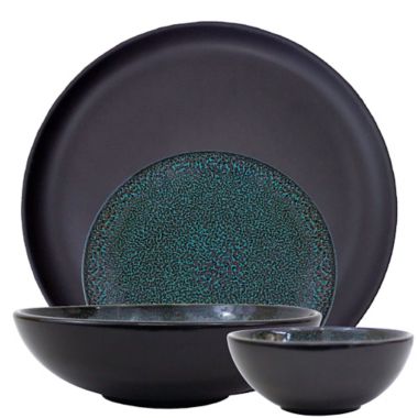 Carthage.co Zaghwan 4-Piece Place Setting in Atlantic. View a larger version of this product image.