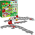 Alternate image 0 for LEGO&reg; DUPLO&reg; Town Train Tracks