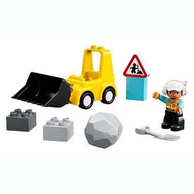 LEGO&reg; DUPLO Town Bulldozer 10-Piece Playset. View a larger version of this product image.