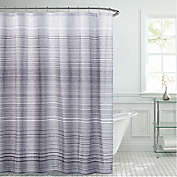 French Connection&reg; 70-Inch x 72-Inch Donatello 13-Piece Shower Curtain Set in Light Grey