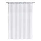 Alternate image 1 for French Connection 72-Inch x 72-Inch Hastings Shower Curtain and Hook Set in White/Grey